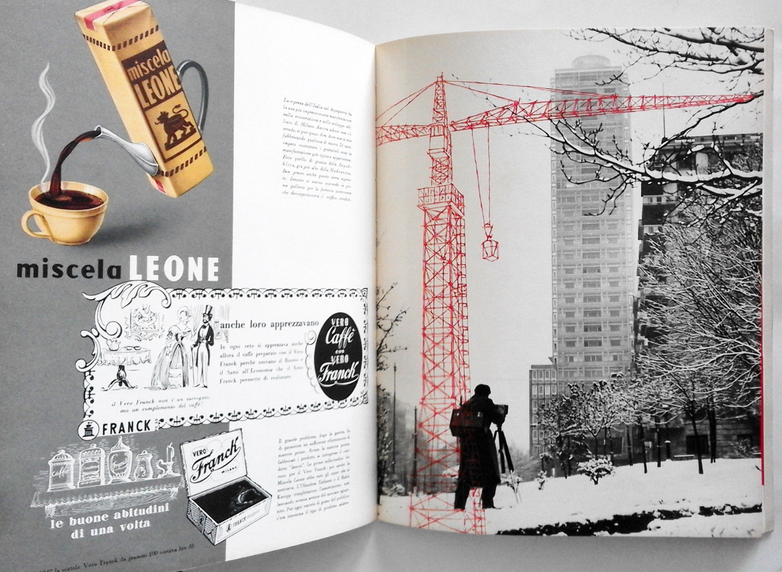 Franck Industria Nazionale dei Succedanei del Caffè 1958 Brochu Franck Industria Nazionale dei Succedanei del Caffè 1958 Brochu